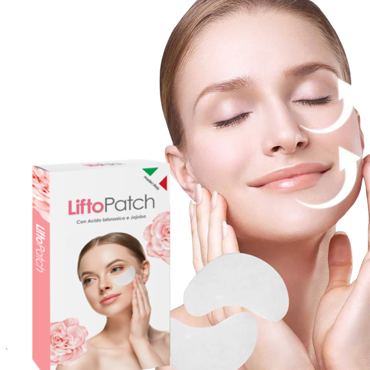 LiftoPatch - 20 Cerotti al Collagene e Acido Ialuronico Idrosolubili