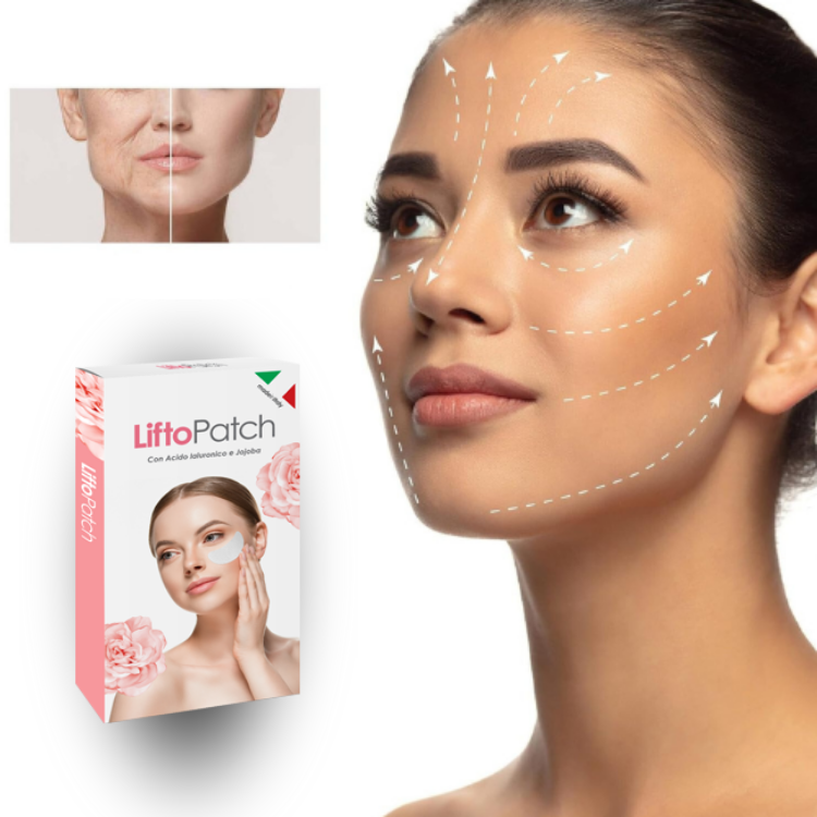 LiftoPatch - 20 Cerotti al Collagene e Acido Ialuronico Idrosolubili